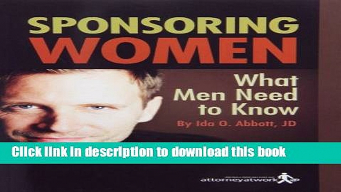 [Popular] Sponsoring Women: What Men Need to Know Hardcover Free