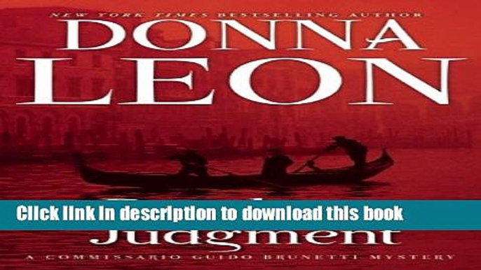 [Popular Books] Death and Judgment: A Commissario Guido Brunetti Mystery Full Online