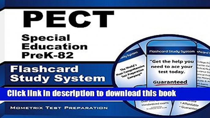 [Popular Books] PECT Special Education PreK-8 Flashcard Study System: PECT Test Practice