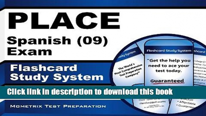 [Popular Books] PLACE Spanish (09) Exam Flashcard Study System: PLACE Test Practice Questions