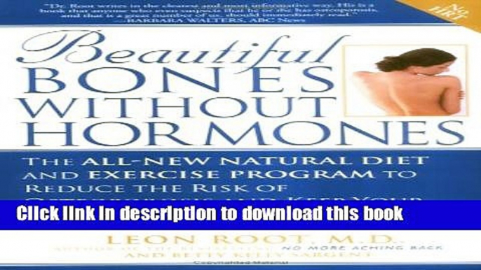 [Popular] Beautiful Bones Without Hormones Kindle Free