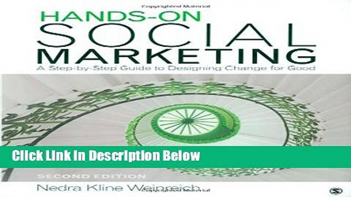 Ebook Hands-On Social Marketing: A Step-by-Step Guide to Designing Change for Good Free Download