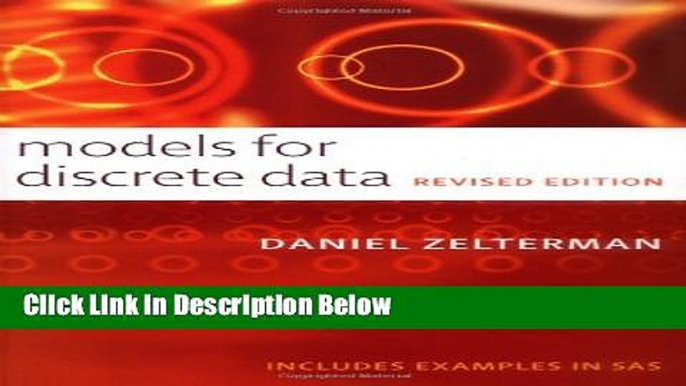 Ebook Models for Discrete Data Free Online