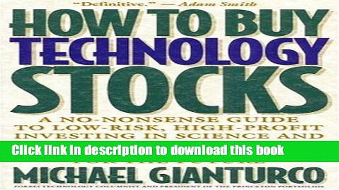 [Popular] How to Buy Technology Stocks Hardcover Collection