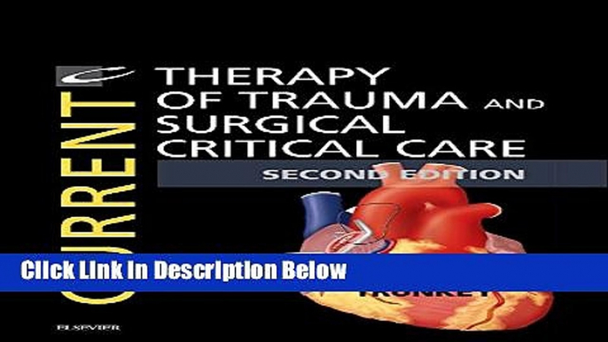 [PDF] Current Therapy of Trauma and Surgical Critical Care, 2e [Online Books]