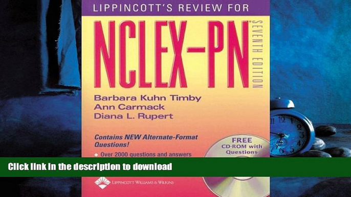 FAVORIT BOOK Lippincott s Review for NCLEX-PNÂ® (Lippincott s State Board Review for Nclex-Pn)