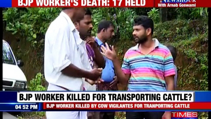 BJP Worker killed by Cow Vigilantes in Udupi, Karnataka