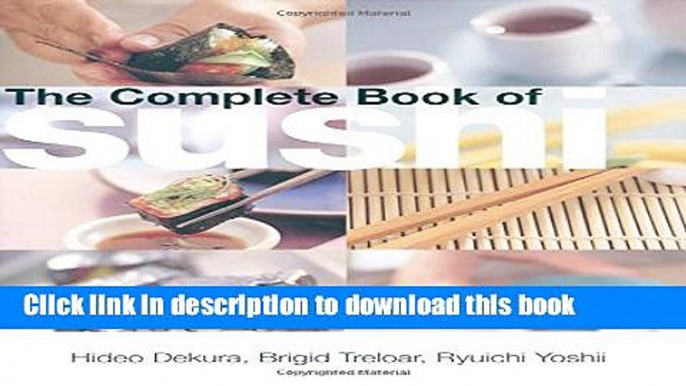 [Popular] The Complete Book of Sushi Paperback Free