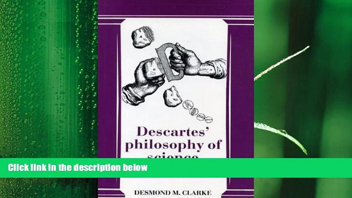 behold  Descartes  Philosophy of Science (Studies in Intellectual History)