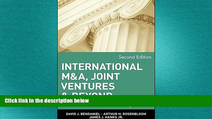 READ book  International M A, Joint Ventures and Beyond: Doing the Deal  FREE BOOOK ONLINE