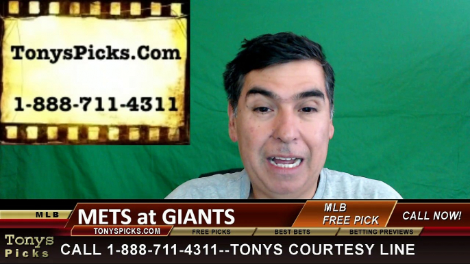 San Francisco Giants vs. New York Mets Free Pick Prediction MLB Baseball Odds Series Preview