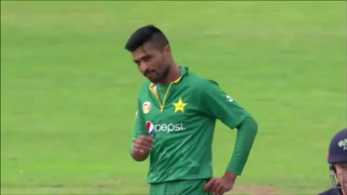 Hafeez Drops Another Catch on the Bowling of Amir,Ireland vs Pakistan 1st ODI 2016