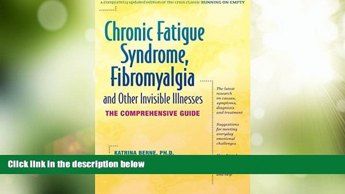 Big Deals  Chronic Fatigue Syndrome, Fibromyalgia, and Other Invisible Illnesses: The