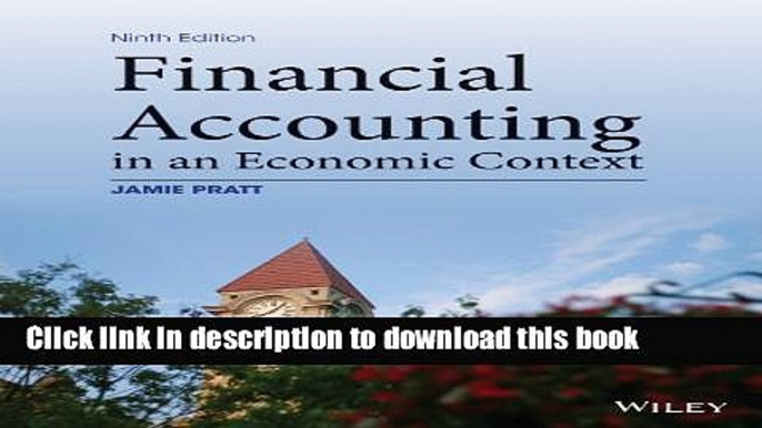 [Popular] Financial Accounting in an Economic Context Hardcover Collection