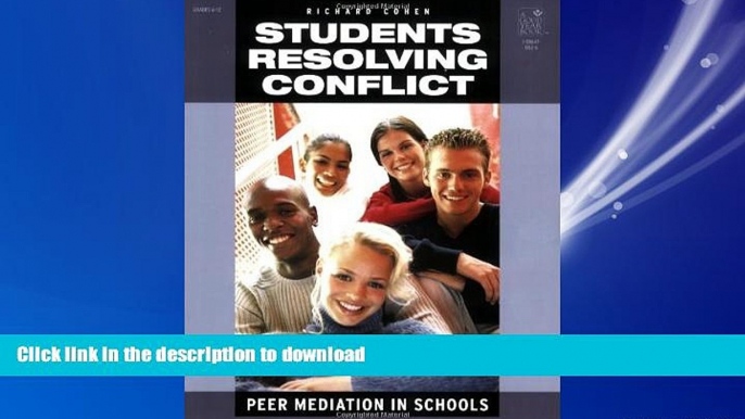 READ ONLINE Students Resolving Conflict: Peer Mediation in Schools READ PDF BOOKS ONLINE