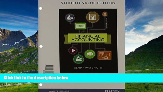 Must Have  Financial Accounting, Student Value Edition Plus NEW MyAccountingLab with Pearson