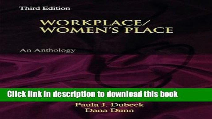 New Book Workplace/Women s Place