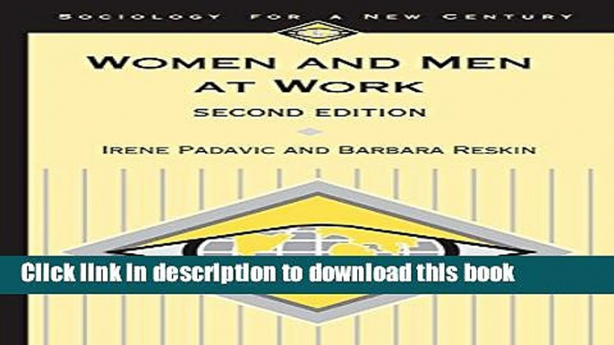 New Book Women and Men at Work