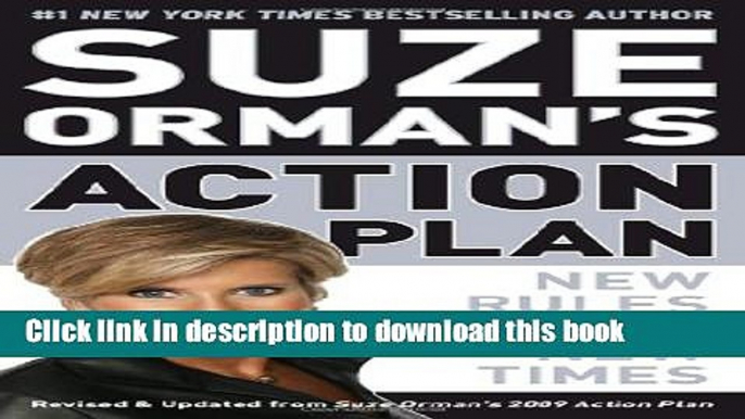 New Book Suze Orman s Action Plan: New Rules for New Times