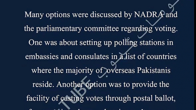 Overseas Pakistanis Can Vote Online in Next Election- NADRA