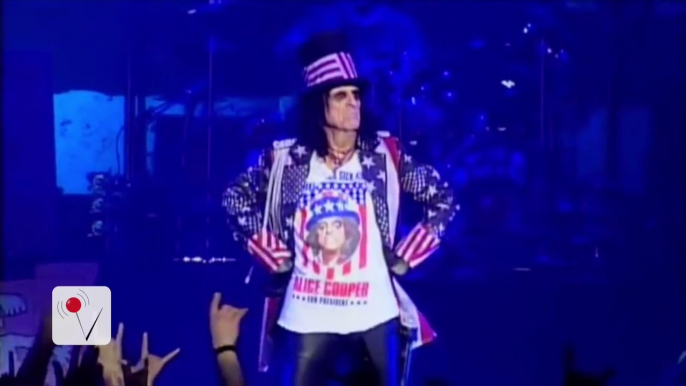 Classic Rock Star Alice Cooper Is (Jokingly) Running for President