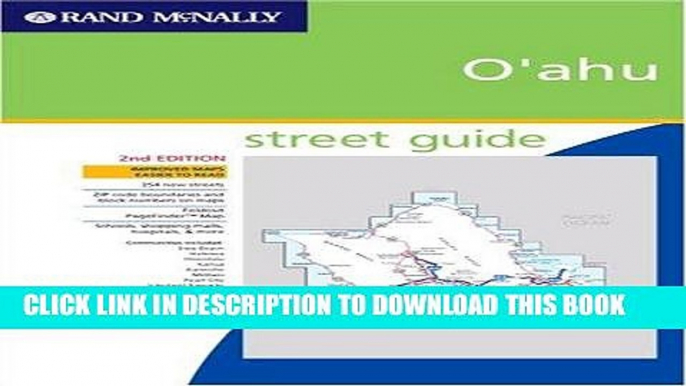 Read Now Rand McNally Street Finder Oahu, Hawaii (Rand McNally O Ahu (Hawaii) Street Finder)