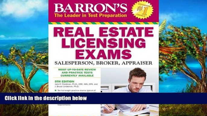 READ NOW  Barron s Real Estate Licensing Exams, 9th Edition  Premium Ebooks Online Ebooks