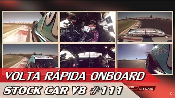 STOCK CAR V8 #111 - VOLTA RÁPIDA ONBOARD COM RUBENS BARRICHELLO #78 | ACELERADOS