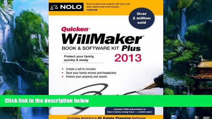 Books to Read  Quicken WillMaker Plus 2013 Edition: Book   Software Kit  Full Ebooks Most Wanted