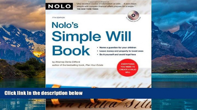 Books to Read  Nolo s Simple Will Book  Best Seller Books Best Seller