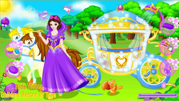 Princess Carriage Wash - NEW GAME FOR KIDS - Fun Baby Bathing Games for Little Girls