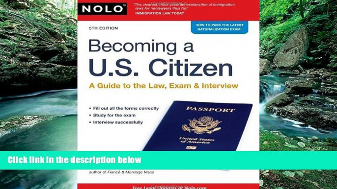 Books to Read  Becoming a U.S. Citizen: A Guide to the Law, Exam   Interview  Best Seller Books