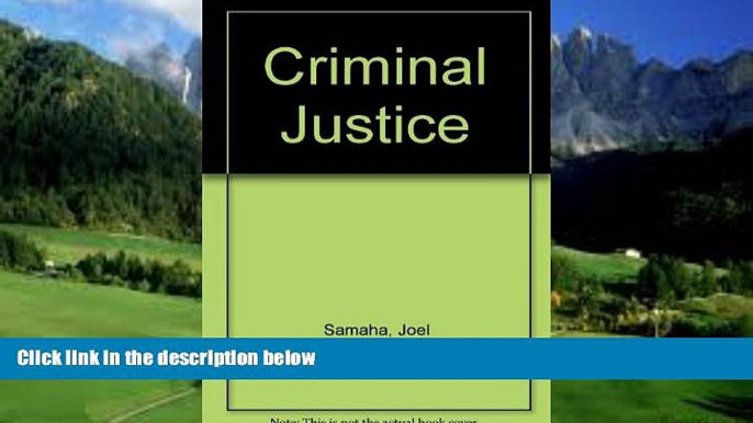 Big Deals  Criminal Justice  Full Ebooks Most Wanted