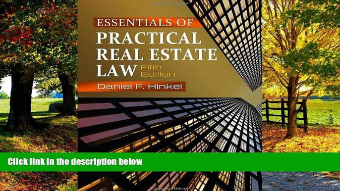 Books to Read  Essentials of Practical Real Estate Law  Full Ebooks Most Wanted