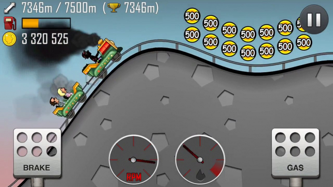 Hill Climb Racing - KIDDIE EXPRESS Fully Upgraded - GamePlay HD