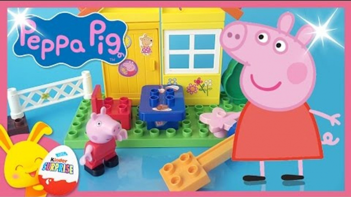 Peppa Pig - Jouet de construction avec des enfants et les Titounis