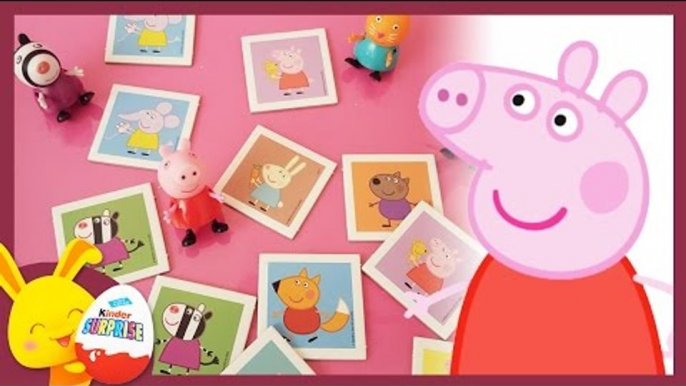 Peppa Pig - Le jeu de Mémory - memo game avec Touni Toys