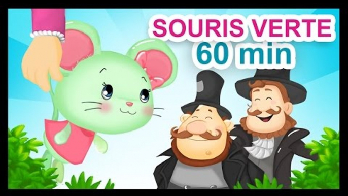 Une Souris Verte - Comptines sur les animaux pour les plus petits