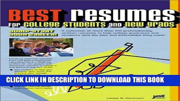 Collection Book Best Resumes for College Students and New Grads: Jump-Start Our Career