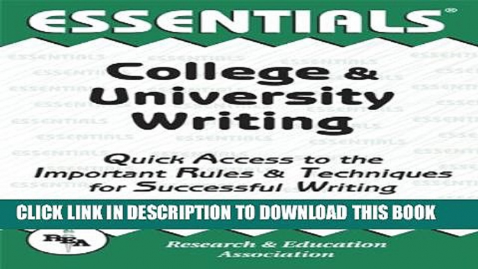 Collection Book English Language Essentials (Essentials Study Guides)