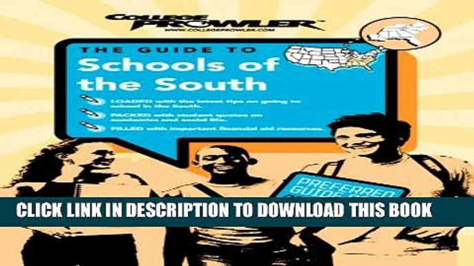 New Book Schools of the South (College Prowler) (College Prowler: Schools of the South)