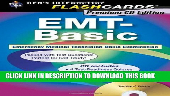 Collection Book EMT-Basic - Interactive Flashcards Book for EMT (REA), Premium Edition incl. CD-ROM