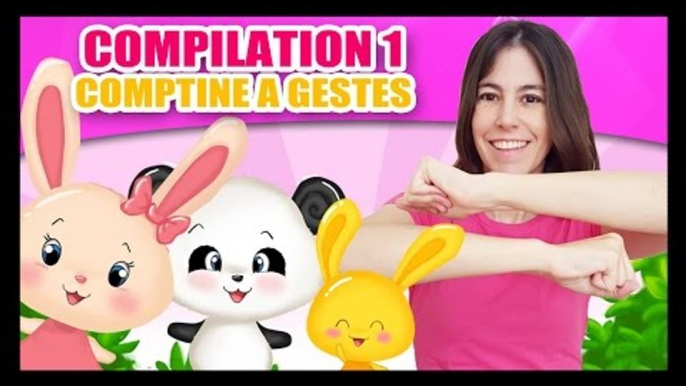 Comptines à gestes et comptinettes pour les petits - 1 heure de Titounis