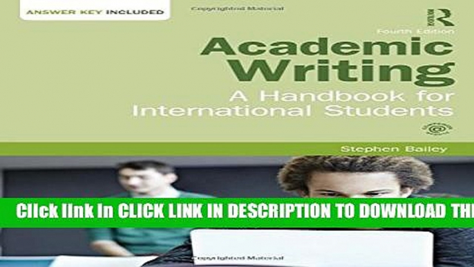 Collection Book Academic Writing: A Handbook for International Students