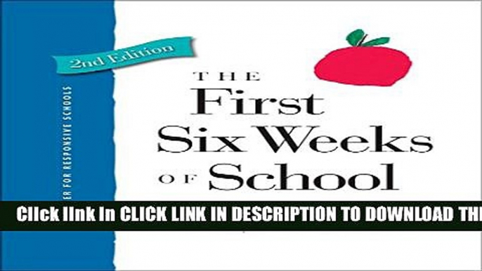 Collection Book The First Six Weeks of School