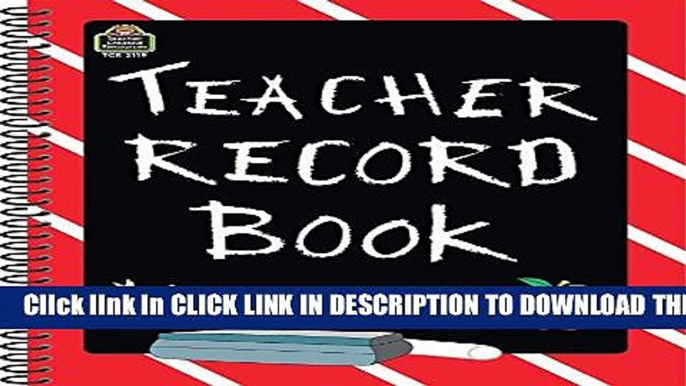 New Book Teacher Record Book