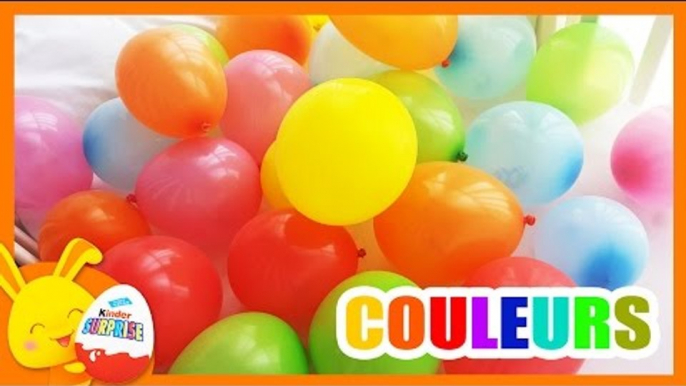 Compétition des couleurs - Apprendre les couleurs avec les ballons surprises - Touni Toys