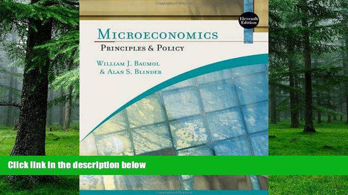 Big Deals  Microeconomics: Principles and Policy (Available Titles Aplia)  Free Full Read Best