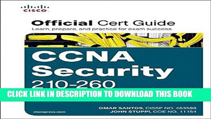 New Book CCNA Security 210-260 Official Cert Guide