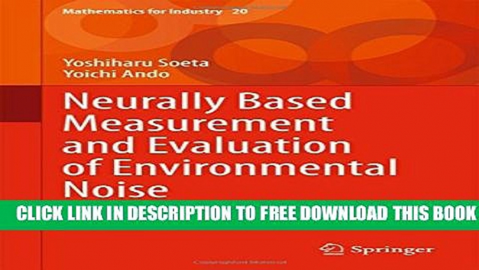 Collection Book Neurally Based Measurement and Evaluation of Environmental Noise